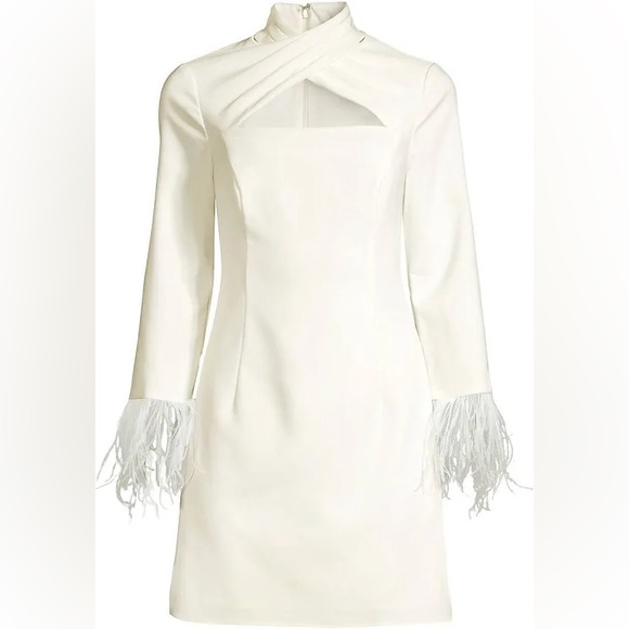 White Feather Dress - Picture 1 of 6